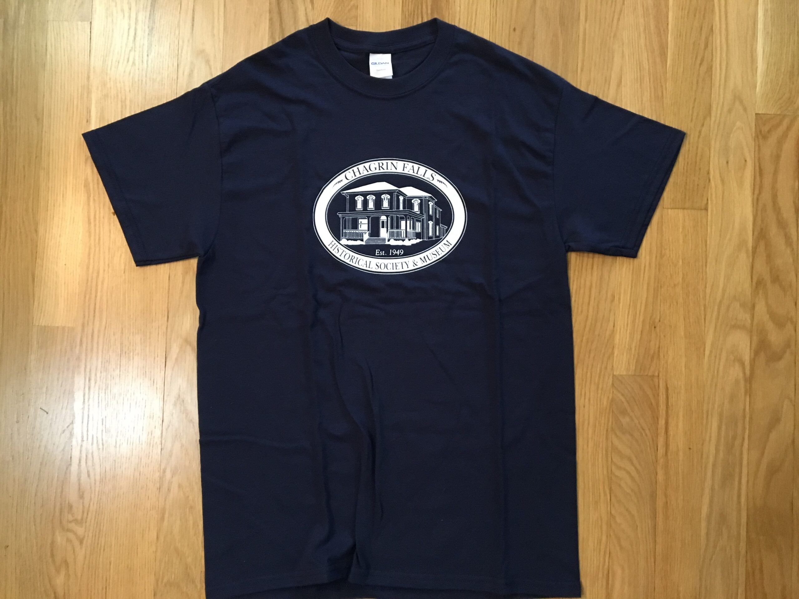 Tee-shirt front – Chagrin Falls Historical Society
